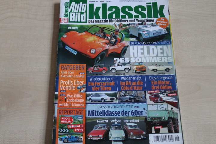 Deckblatt Auto Bild Klassik (08/2011)